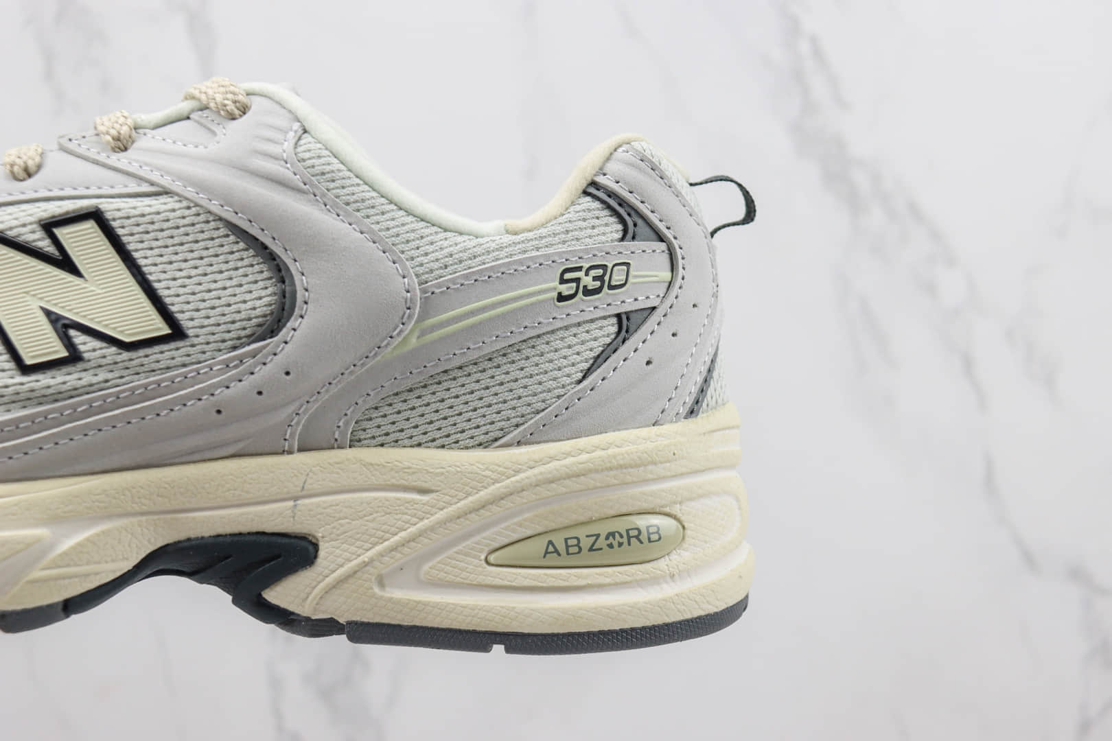 新百伦New Balance 530纯原版本NB530白灰复古跑鞋 莆田复刻新百伦 货号:MR530DG
