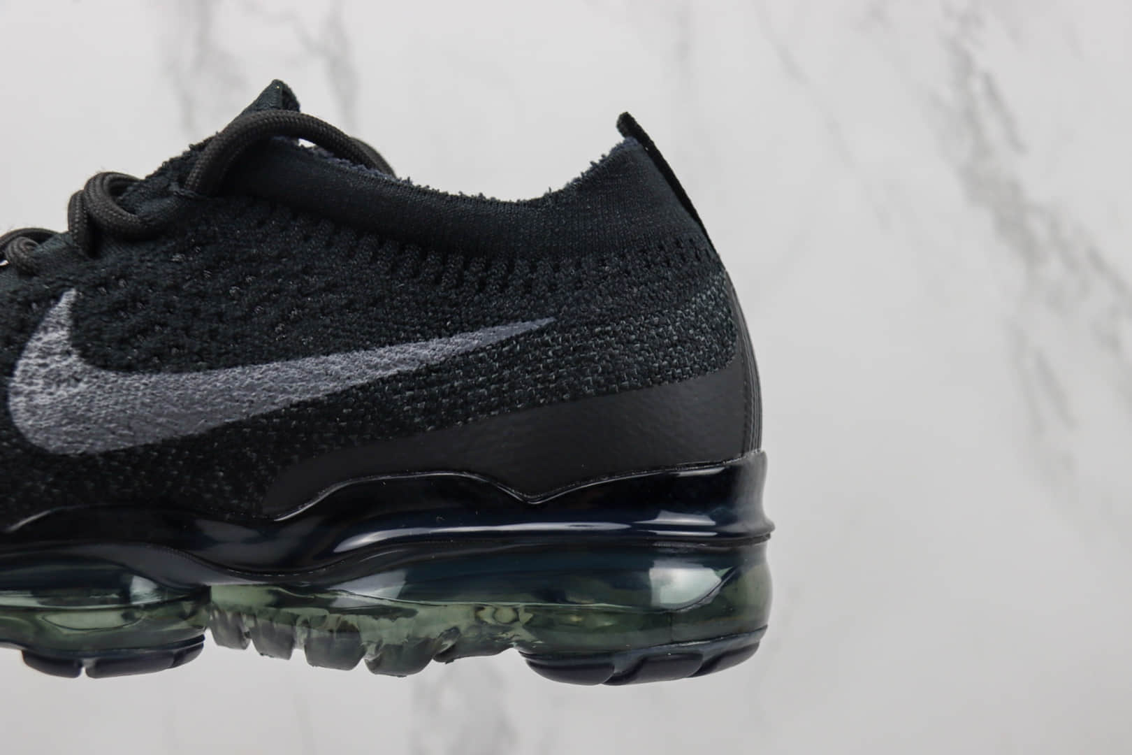 耐克Nike Air VaporMax 2023纯原版本Max2023黑色全掌大气垫跑鞋 莆田耐克工厂 货号:DV6840-001