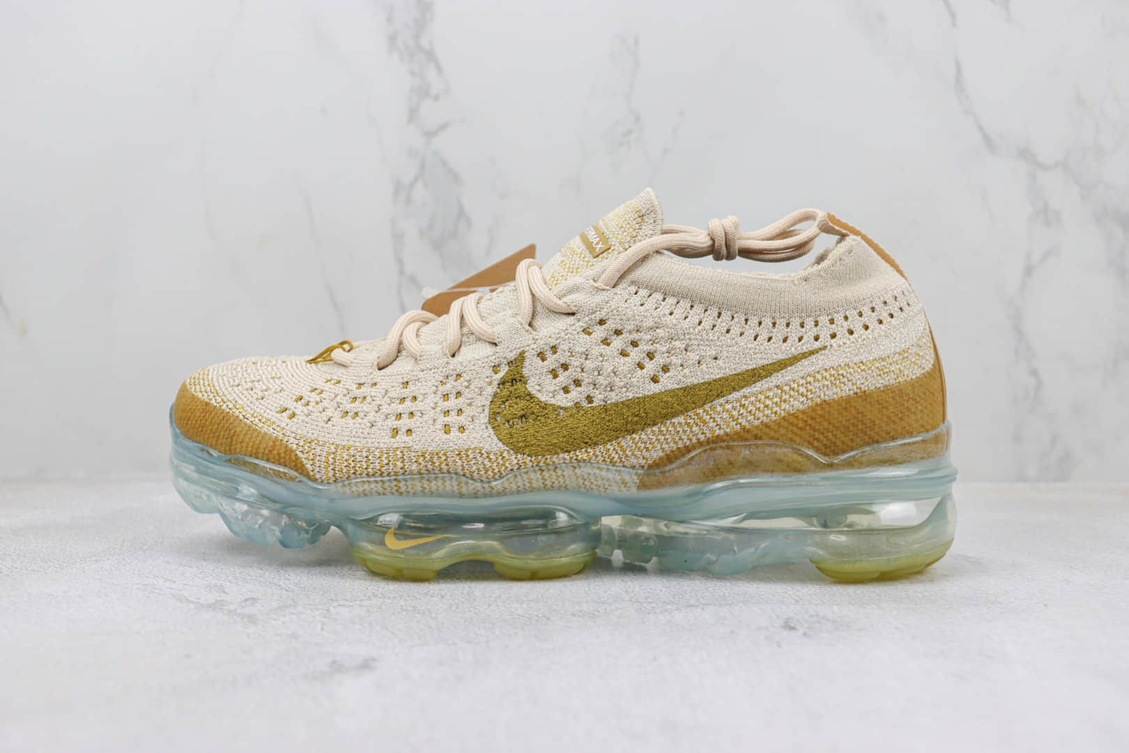 耐克Nike Air Vapormax 2023纯原版本骆驼棕色全掌大气垫缓震跑鞋 莆田耐克工厂 (ID:99298) - 图片1