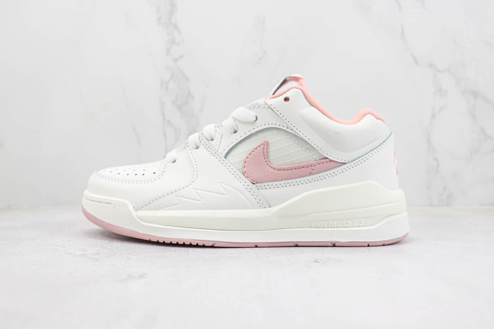 乔丹Air Jordan Stadium 90纯原版本AJ90白粉色复古运动篮球鞋 莆田AJ货源 (ID:99635) - 图片1