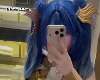 **敏感内容 湉酱 COS鸣*尤诺 玩*****肉外翻 触电般高*让人欲火焚身 - 图片1