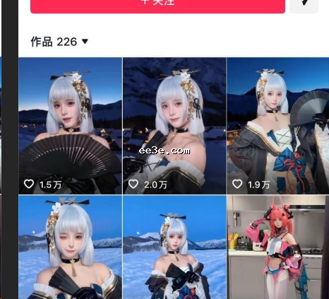 抖音网红 哈基咪 定制福利 制服御姐**** 摆弄*姿酮体诱惑 - 图片1