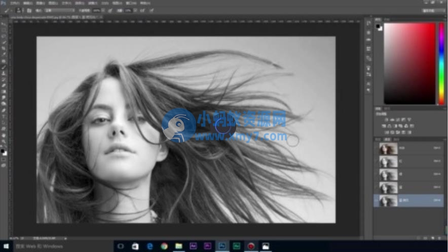 PS通道抠像案例课：再也不怕抠头发丝、半透明 - 图片1
