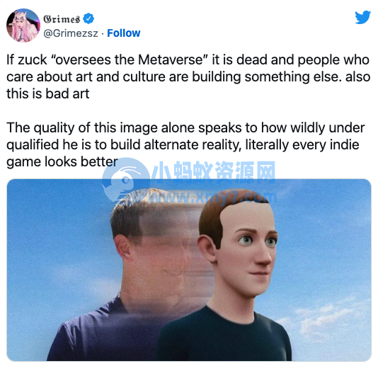 马斯克前女友炮轰扎克伯格，称其“没有资格”推出元宇宙 - 图片1