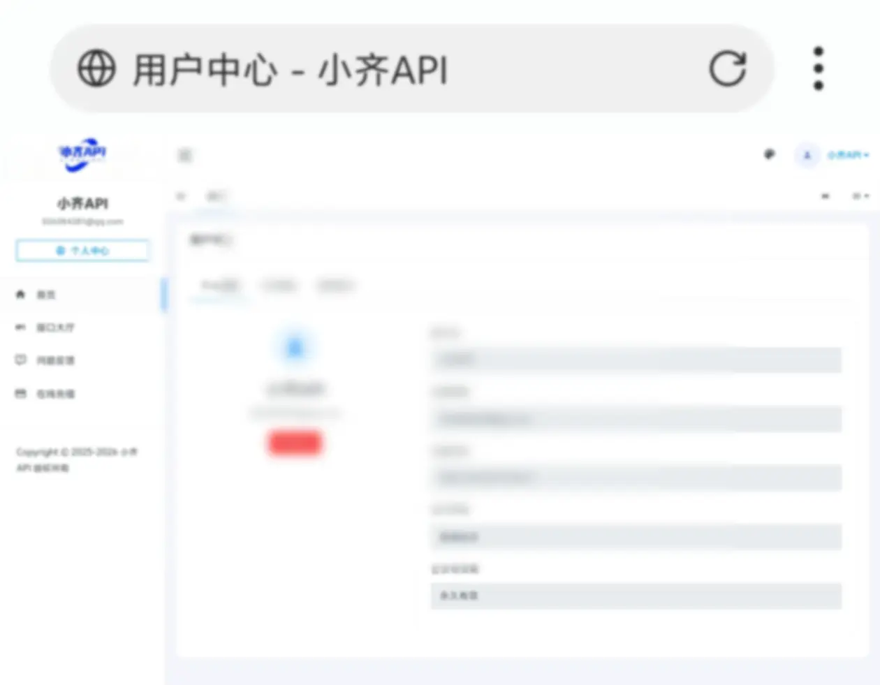 小齐API管理系统源码 - 图片1