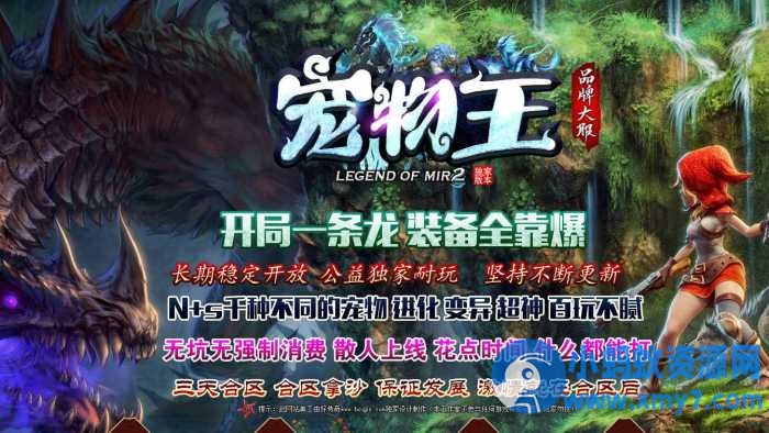 新宠物王单职业传奇版本特色暗黑系列服务端-翎风引擎 - 图片1