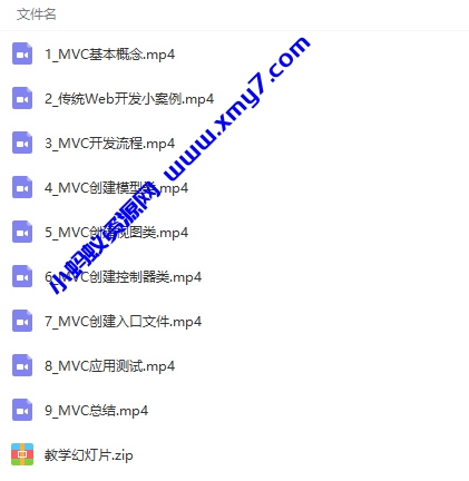 深入理解MVC开发模式视频教程 - 图片1