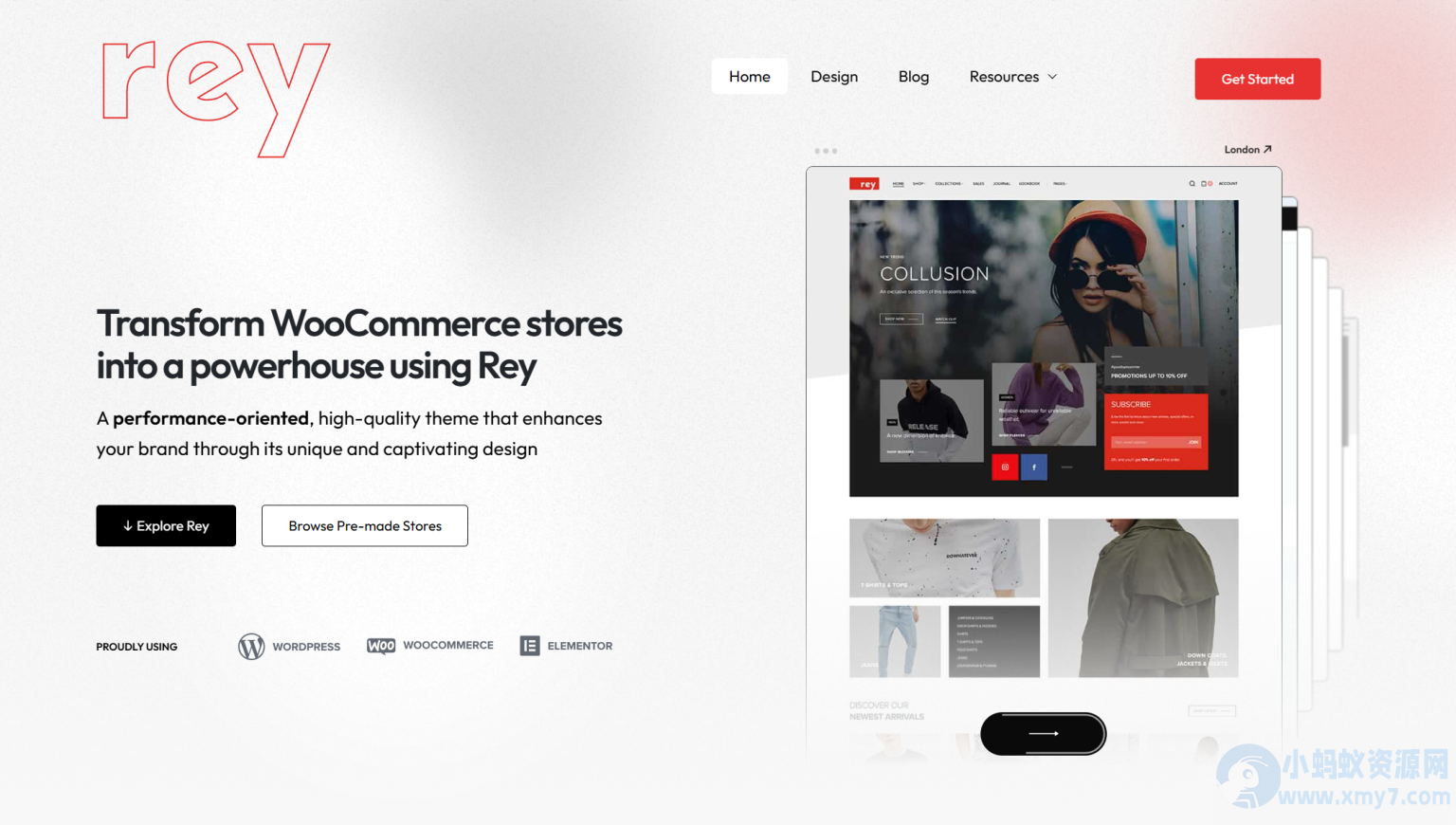 WordPress主题–Rey v3.1.10 破解版下载，WooCommerce 主题 - 图片1