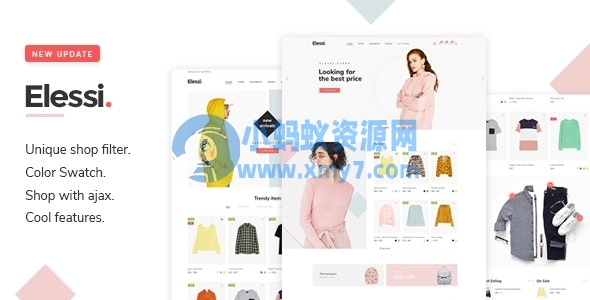 Elessi–Ajax极简风多功能商城WordPress主题[更至v4.4.0] - 图片1