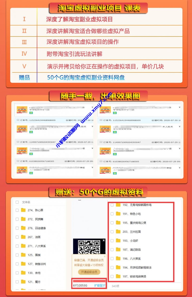 淘宝虚拟副业： 月入过万 单价几块的虚拟项目（赠送50G淘宝虚拟资料网盘） - 图片1