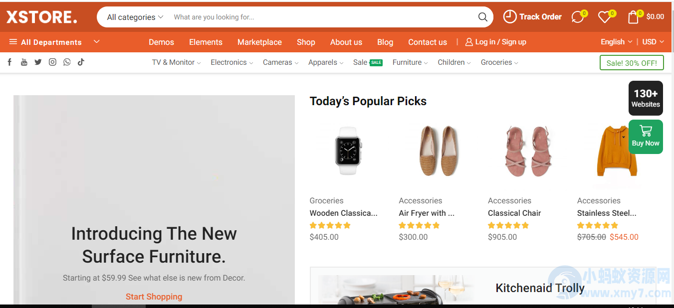 WordPress主题–Xstore v9.6.2 Woocommerce主题 破解版下载 - 图片1