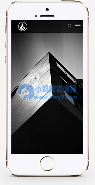 (自适应手机端)响应式装修设计公司网站源码 室内建筑设计工程公司网站pbootcms模板 - 图片1