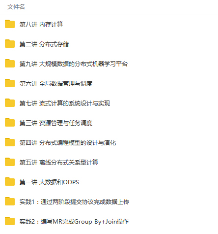 大数据核心技术全掌握视频教程 - 图片1