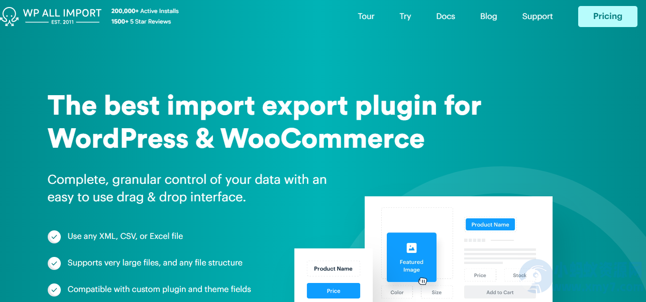 WordPress导入导出插件–WP All Import Pro v5.0.3 破解版下载 - 图片1