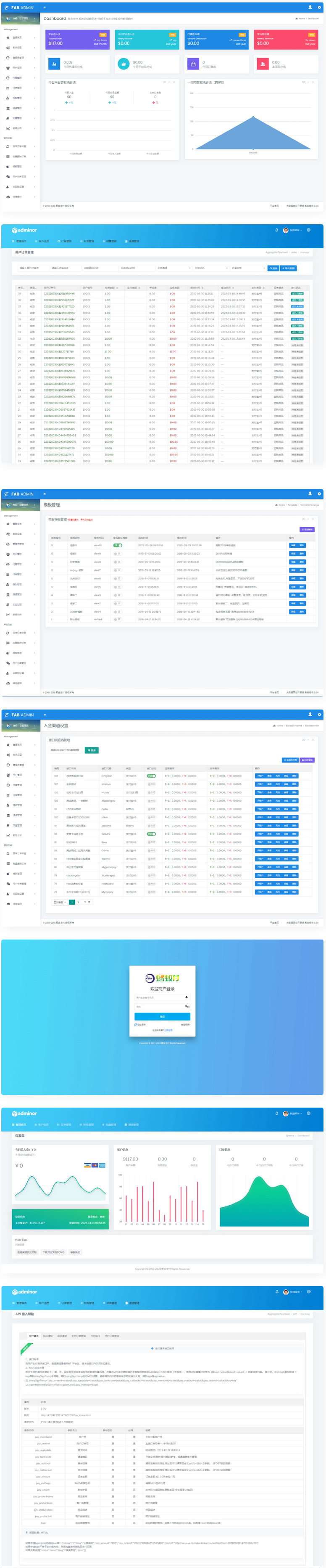 全新UI聚合支付系统四方源码4月最新更新安全升级修复XSS漏洞和补单漏洞新增诸多实用功能完美版 - 图片1