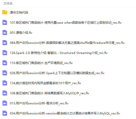 Spark 2.0大型项目实战：移动电商app交互式数据分析平台（大数据高端课程）课程视频教程 - 图片1