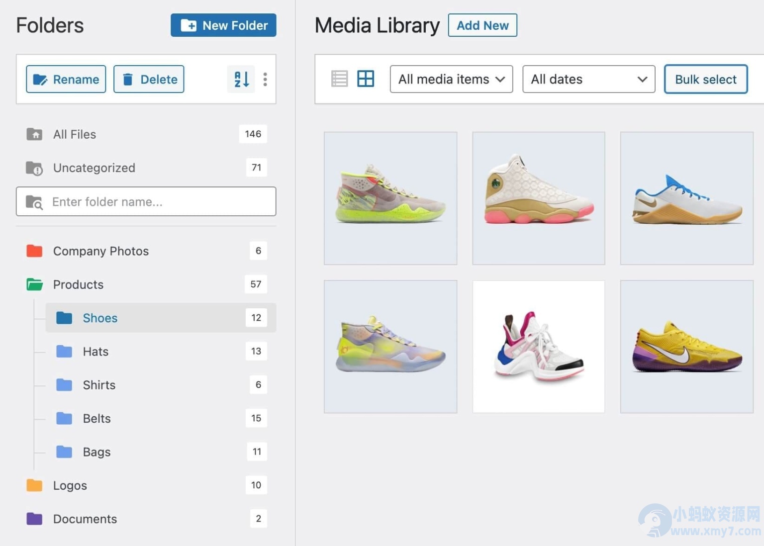 WordPress 媒体库文件夹管理插件–FileBird Pro v6.5.1 破解版免费下载 - 图片1