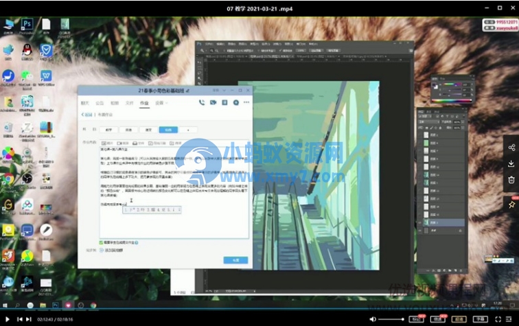 【小野菊】板绘色彩基础2021年3月结课【画质不错有课件】 - 图片1