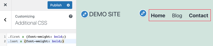 如何为您的 WordPress 导航菜单添加样式 - 图片1