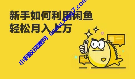闲鱼卖货教程：新手没经验学闲鱼卖货，3周卖货收入2万（价值889） - 图片1