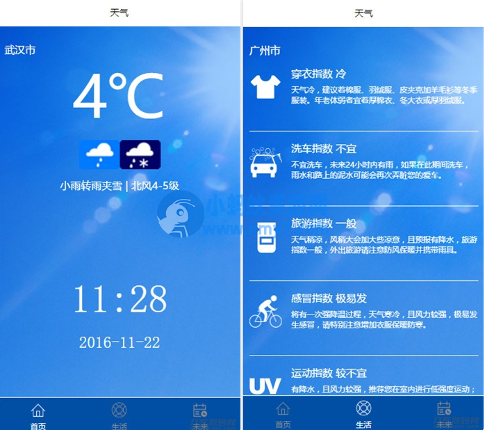 天气预报小程序源码 - 图片1