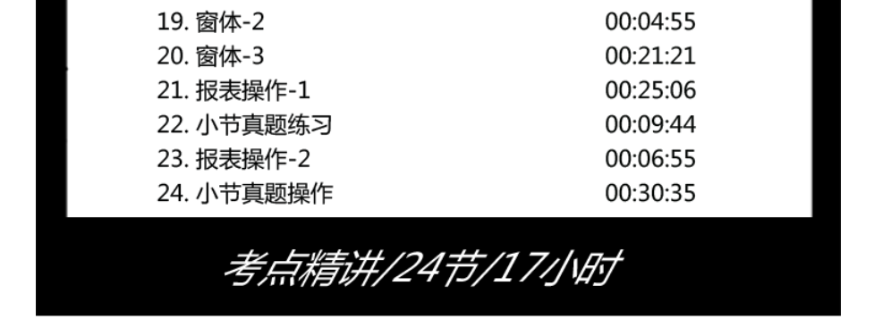 二级access数据库教程 视频教程 - 图片1