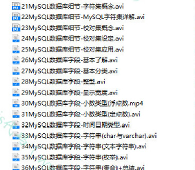 PHP数据库编程零基础入门到精通视频教程 - 图片1