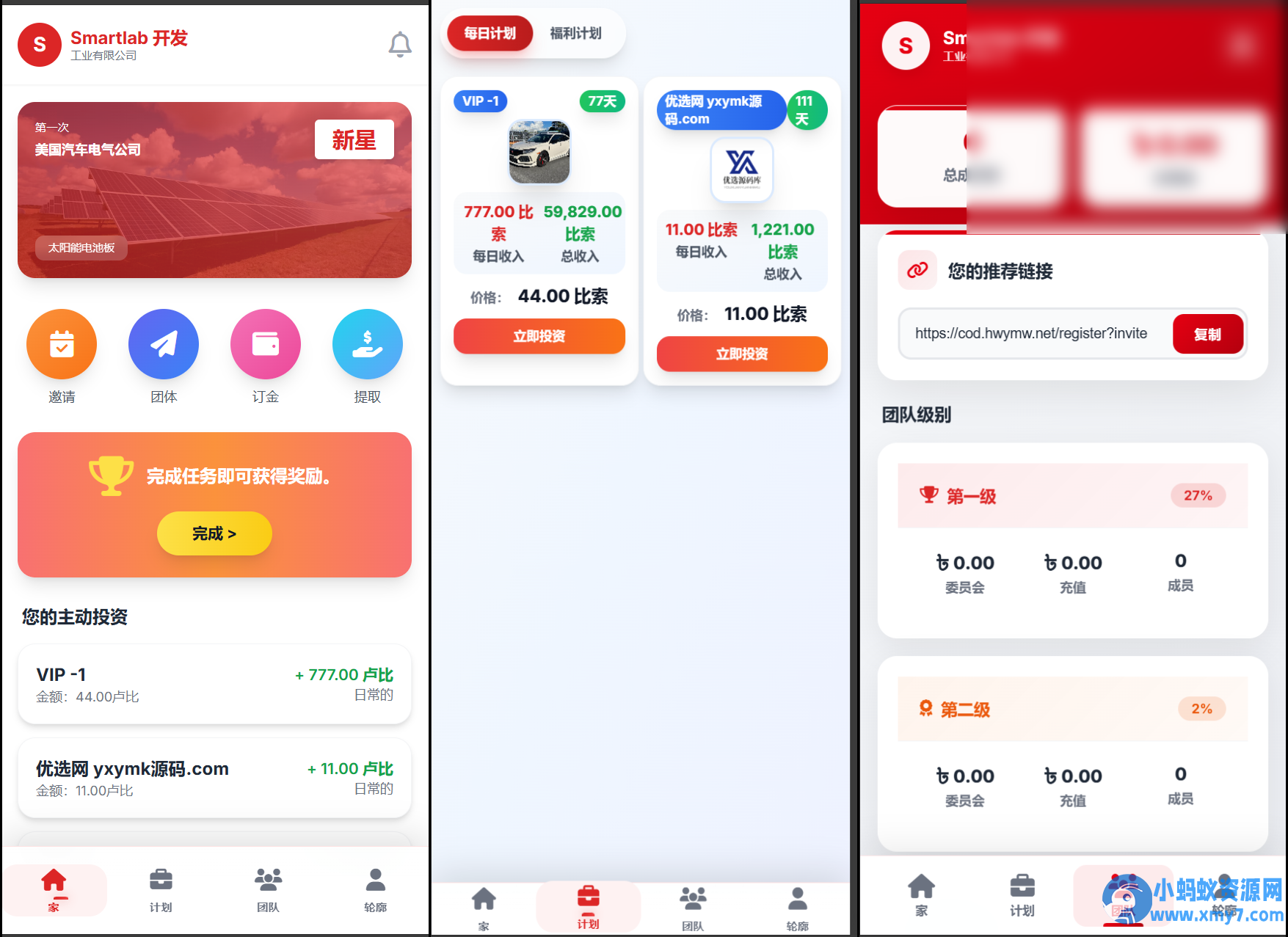 海外汽车电气投资理财源码/三级分销/可自定义产品 - 图片1