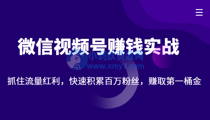 微信视频号赚钱实战：抓住流量红利，快速积累百万粉丝，赚取你的第一桶金 - 图片1