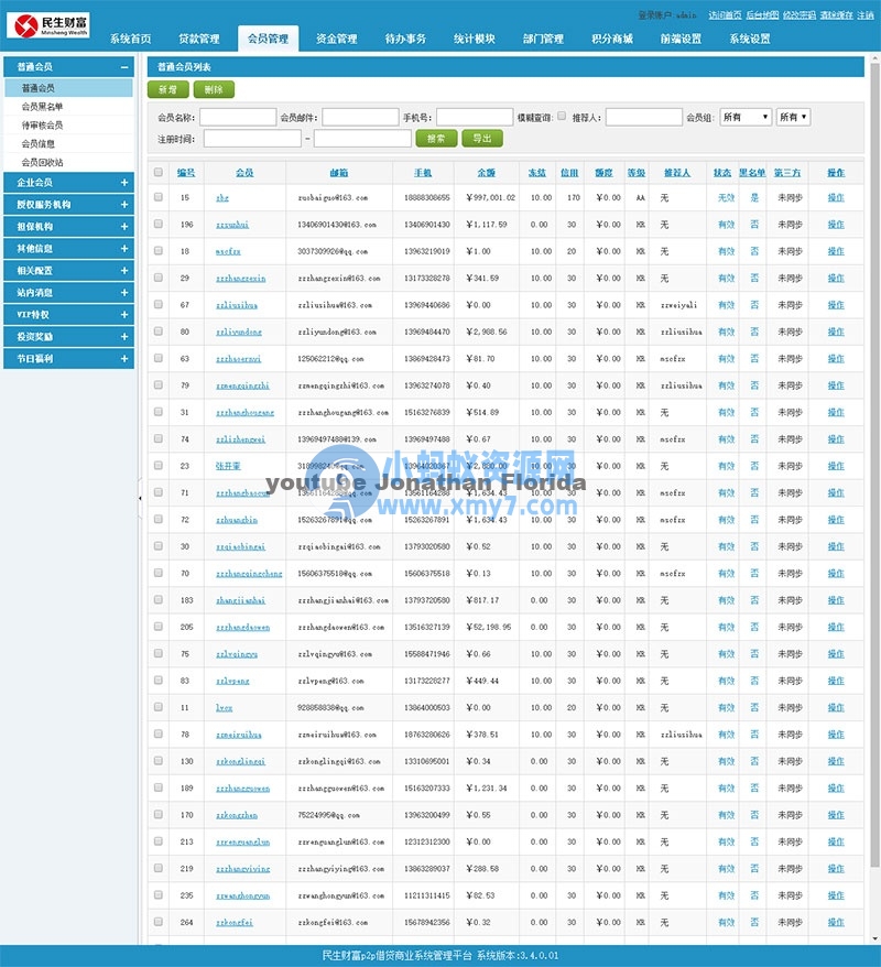 方维3.4专业P2P网络贷款借贷系统投资理财平台网站源码 - 图片1